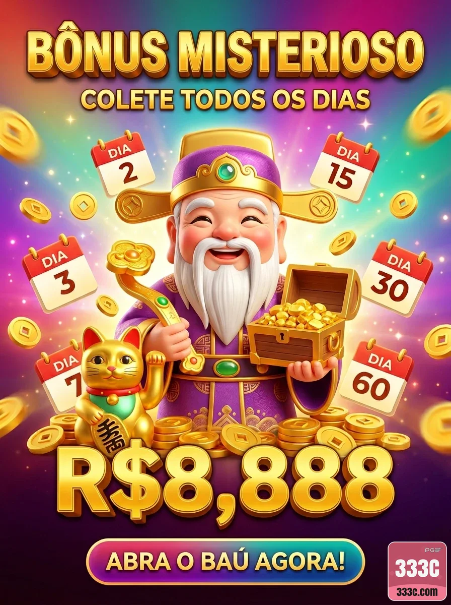 333c - bônus exclusivo - Bônus de Primeiro Depósito