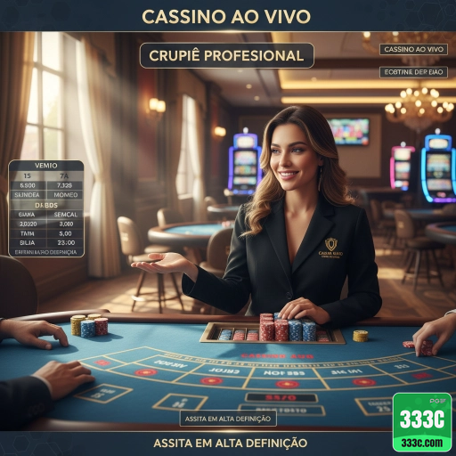 Autêntica Experiência de Cassino ao Vivo no 333c.com